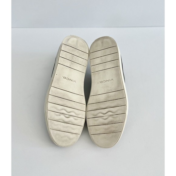 VINCE Cantara Black Leather Slip-On - Picture 7 of 8